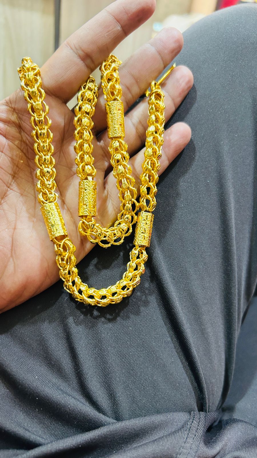 Menβs Premium Gold Plated Chain β¨π₯ | Royal Look Everyday