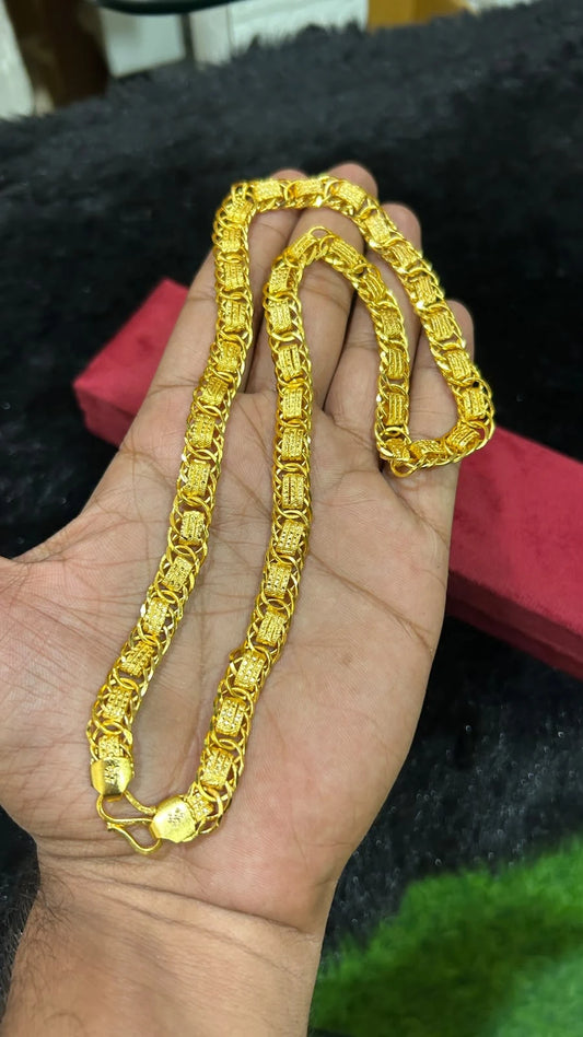 Premium 1 Gram Gold Forming Box Chain