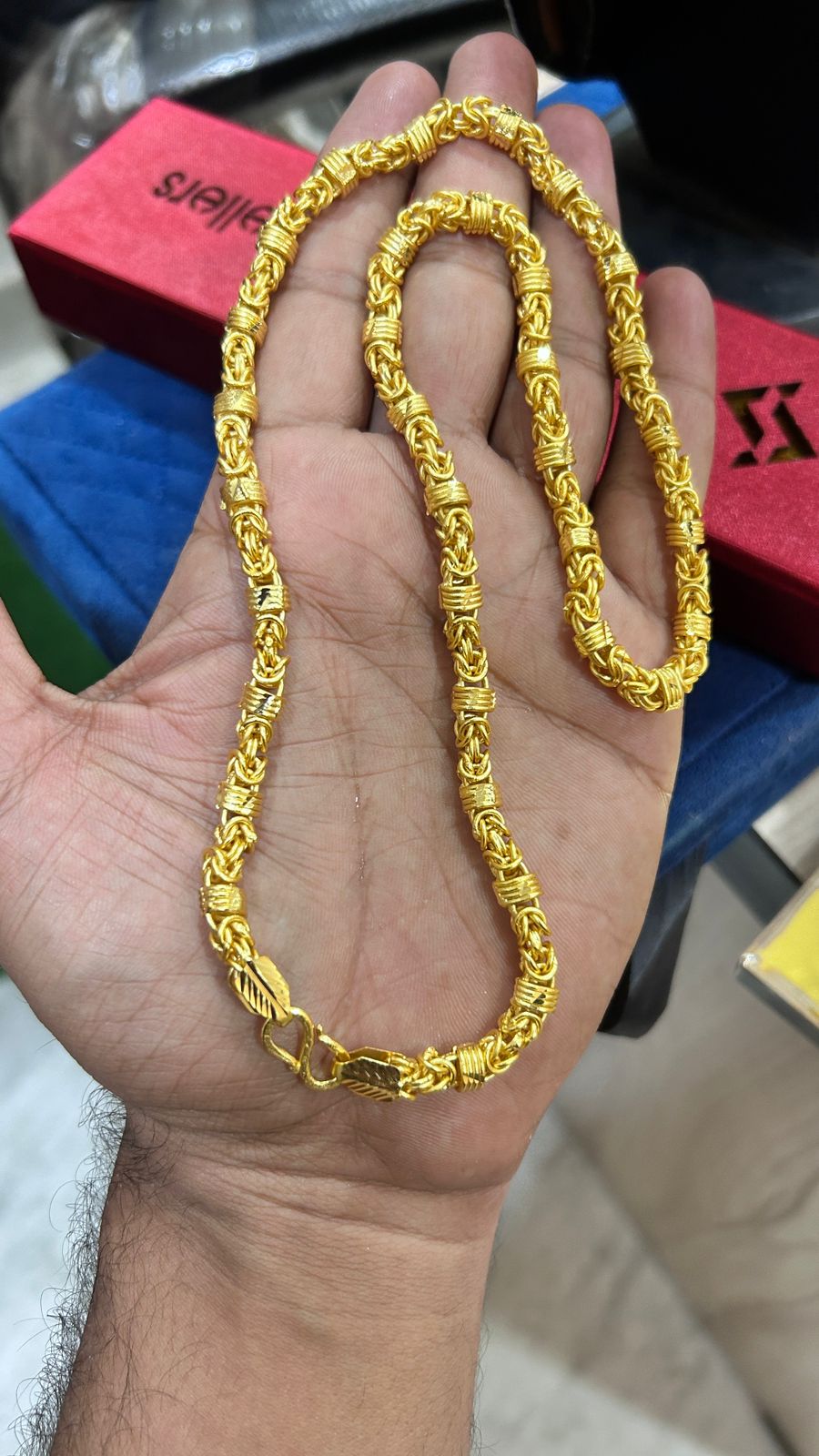 Stylish Gold Plated Indo Chain for Men ✨