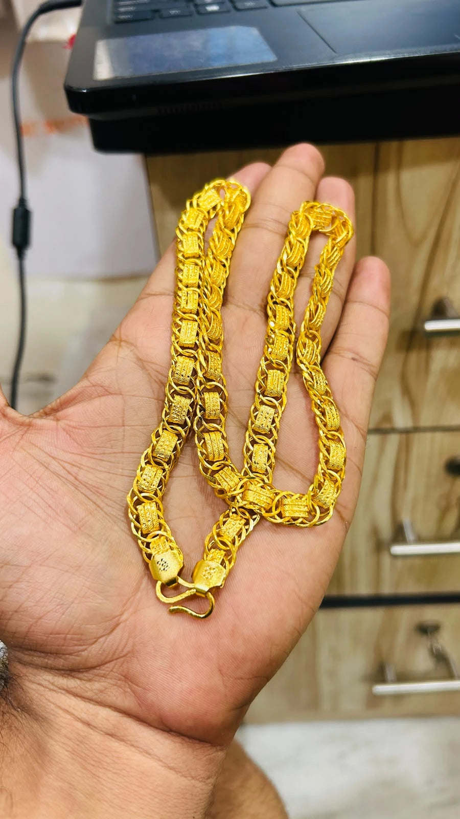 Premium 1 Gram Gold Forming  Box Chain