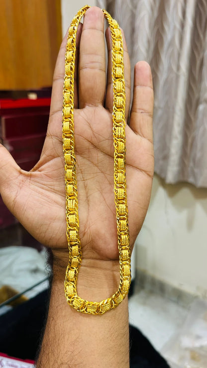Premium 1 Gram Gold Forming  Box Chain