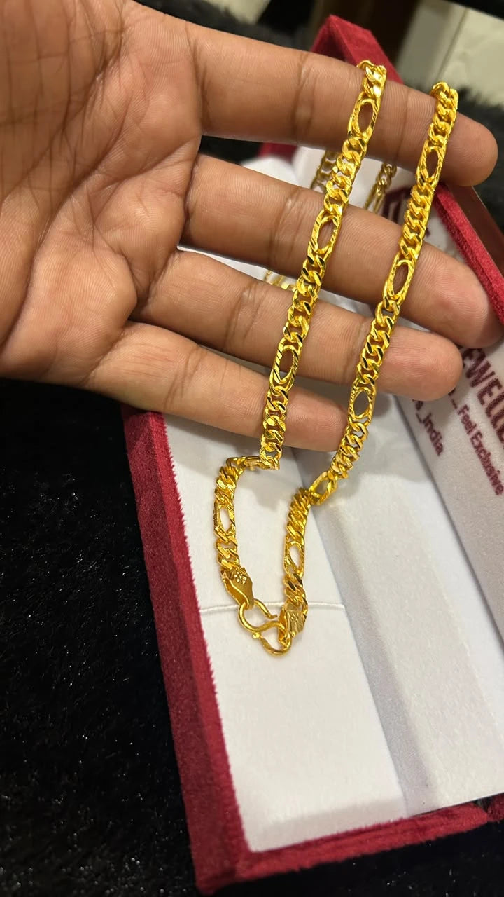 Premium Gold Forming Crub Chain