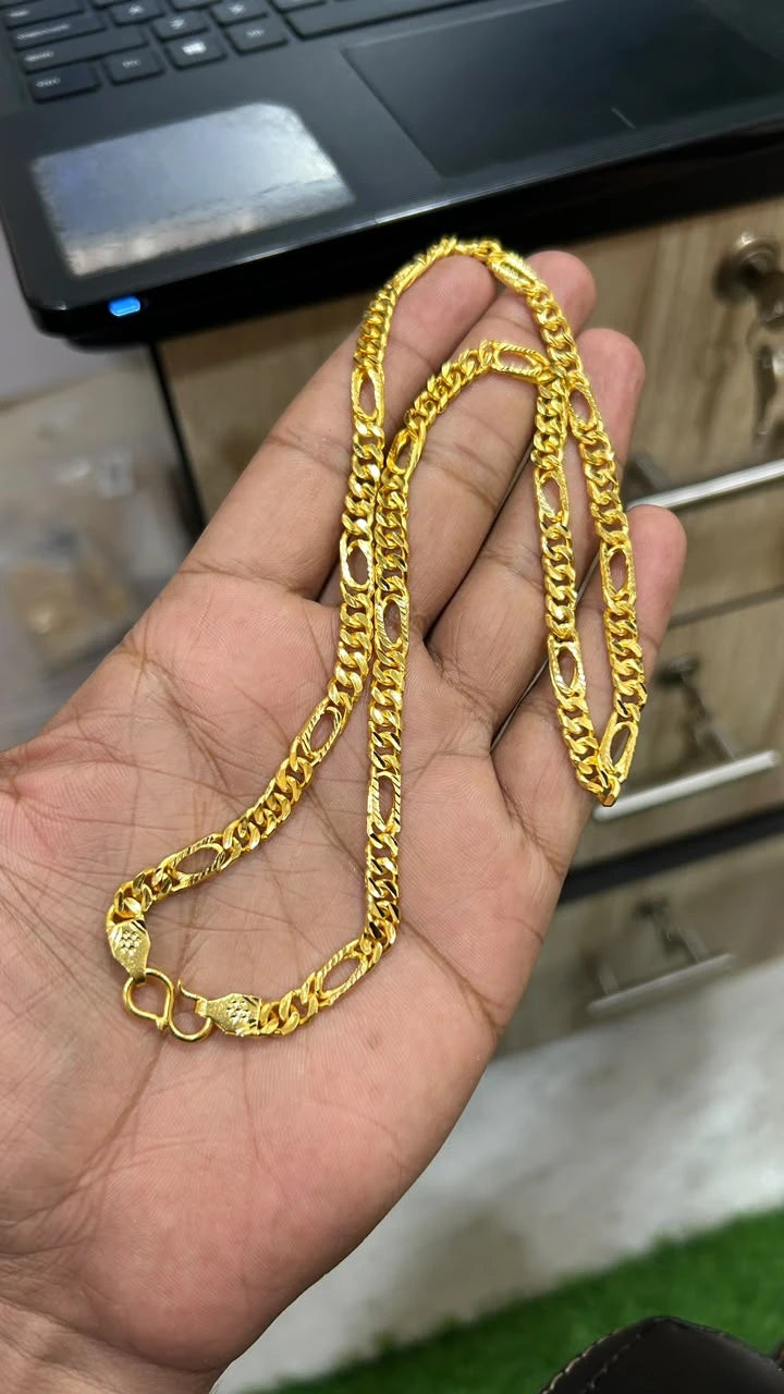 Premium Gold Forming Crub Chain