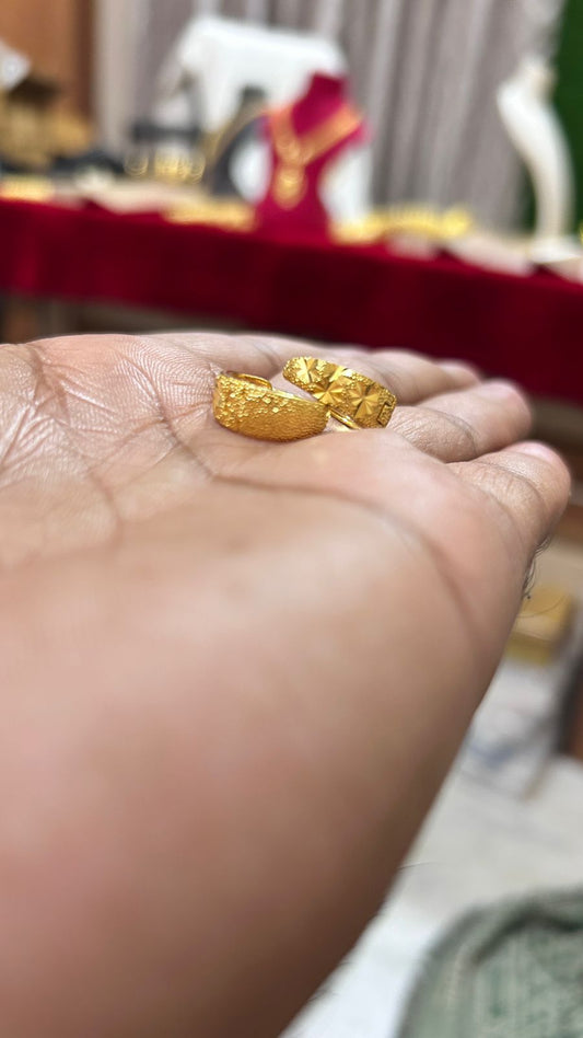 Gold Plated Men's Ear Ring